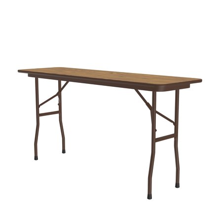 CORRELL CF TFL Folding Tables 18x60 Medium Oak CF1860TF-06